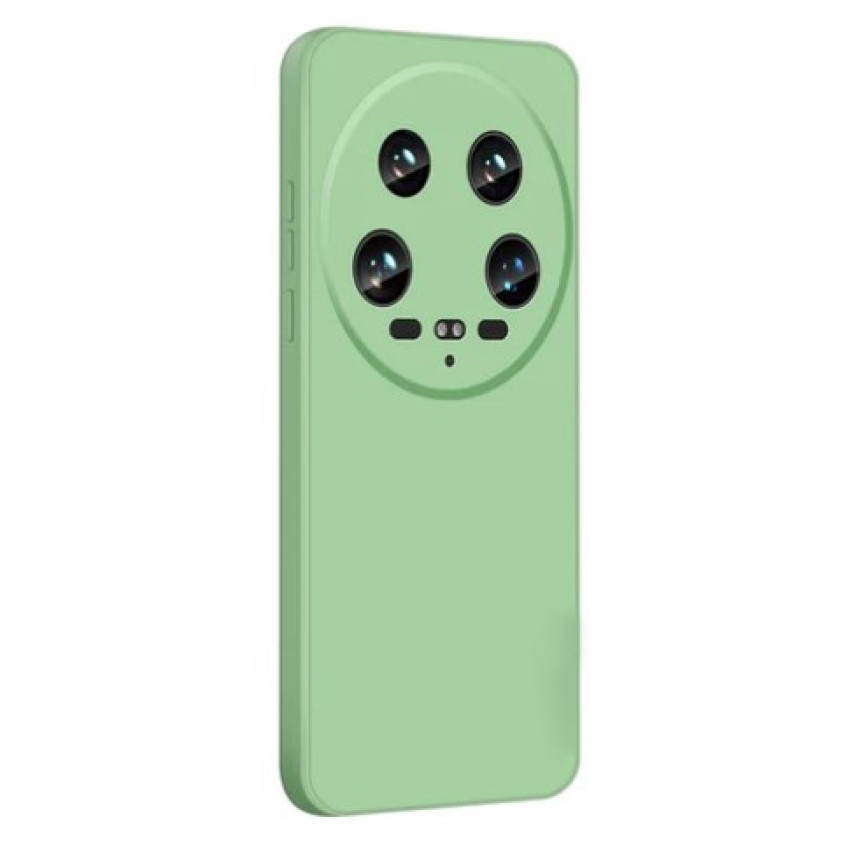 Θήκη Πλάτης Σιλικόνης Soft για Xiaomi 14 Ultra - Χρώμα: Απαλό Πράσινο