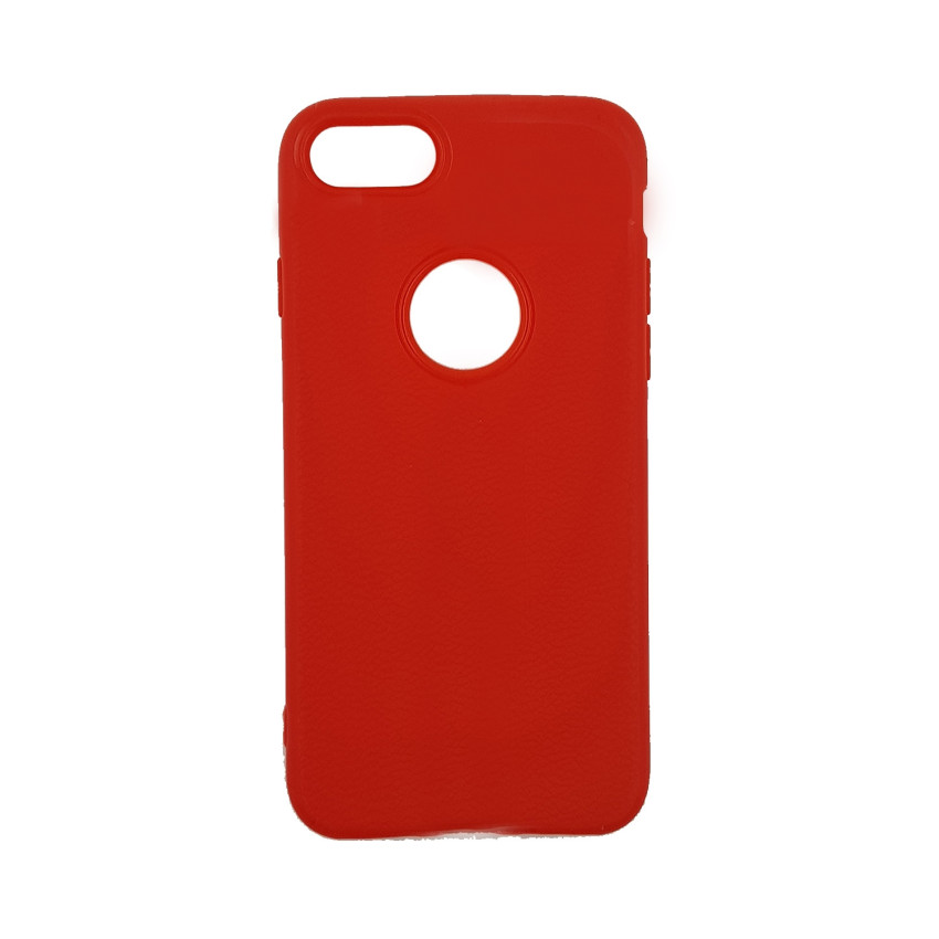 Θήκη Πλάτης Σιλικόνης Απλή για Iphone 6 Plus/6S Plus - Χρώμα: Κόκκινο