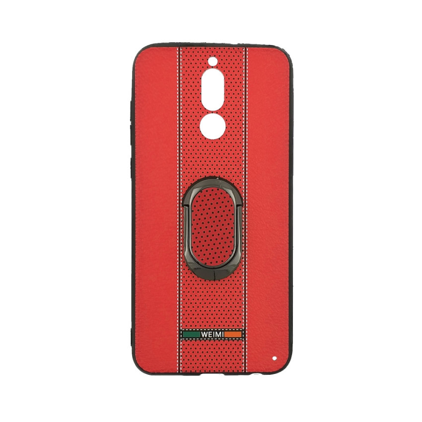 Θήκη Πλάτης Weimi με Βάση Στήριξης για Huawei Mate 10 Lite - Χρώμα: Κόκκινο