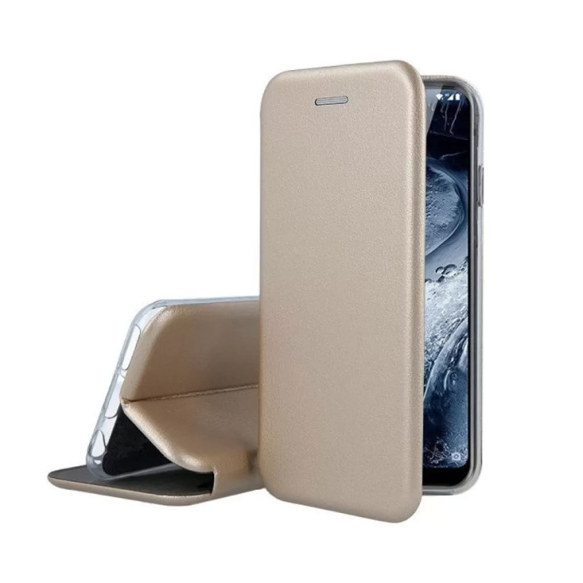 Θήκη Βιβλίο Smart Magnet για Xiaomi Redmi Note 7 - Χρώμα: Χρυσό