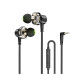 Awei Z1 Ενσύρματα Ακουστικά Wired Earphones Sport Dual Dynamic Drivers Headset - Χρώμα: Μαύρο