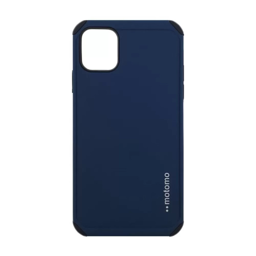 Σκληρή Θήκη Πλάτης Motomo για Iphone 14 Pro - Χρώμα: Σκούρο Μπλε
