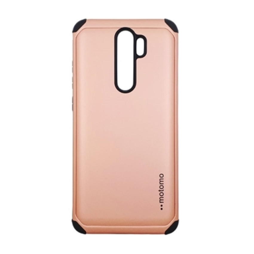 Σκληρή Θήκη Πλάτης Motomo για Xiaomi Redmi Note 8 Pro - Χρώμα: Ρόζ Χρυσό