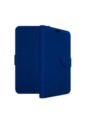 Book Case with Clip for Realme C21Y/ C25Y - Color: Dark Blue