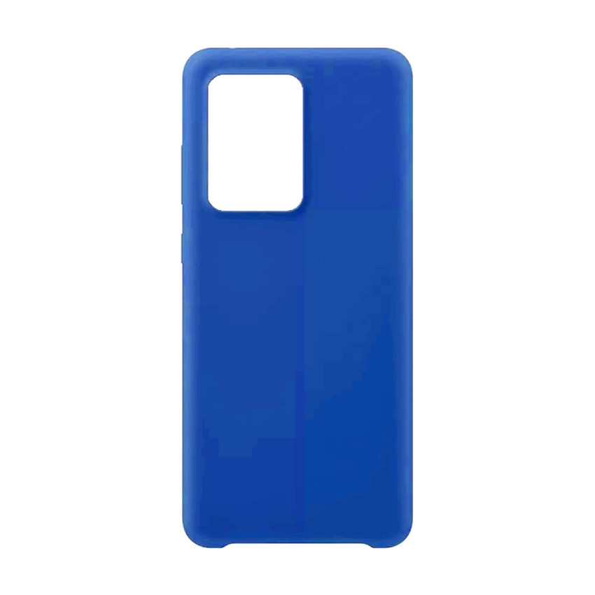 Θήκη Πλάτης Σιλικόνης Απλή για Samsung Galaxy S20 Ultra G988F - Χρώμα: Μπλε