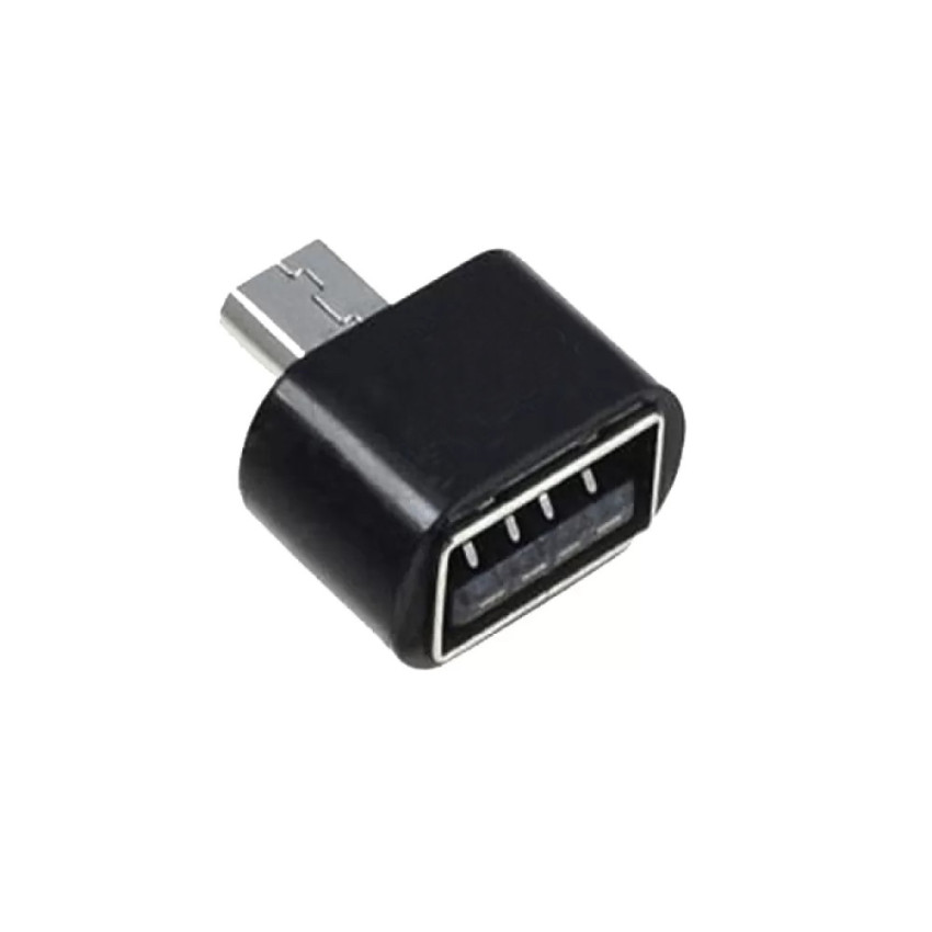 Αντάπτορας Micro USB Male σε USB-A Female T02 - Χρώμα: Μαύρο