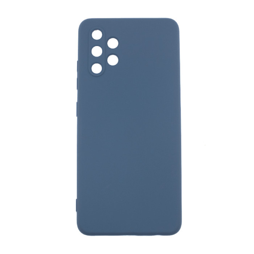 Θήκη Πλάτης Σιλικόνης Soft HQ για Samsung Galaxy A32 4G Χρώμα: Μπλε