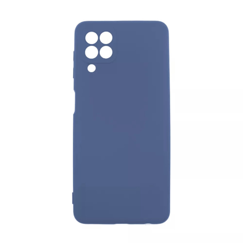 Θήκη Πλάτης Σιλικόνης Soft HQ για Samsung Galaxy A22 4G Χρώμα: Μπλε