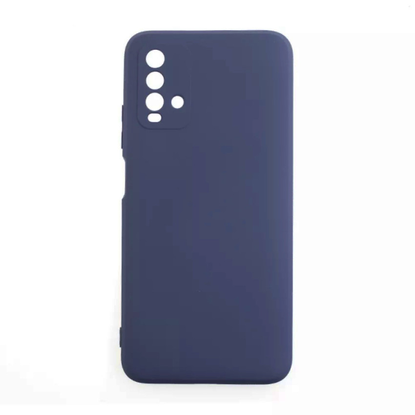 Θήκη Πλάτης Σιλικόνης Soft για Xiaomi Redmi 9T - Χρώμα: Μπλέ