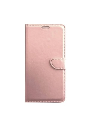 Book Case with Clip for Xiaomi MI 11 Lite - Color: Rose Gold