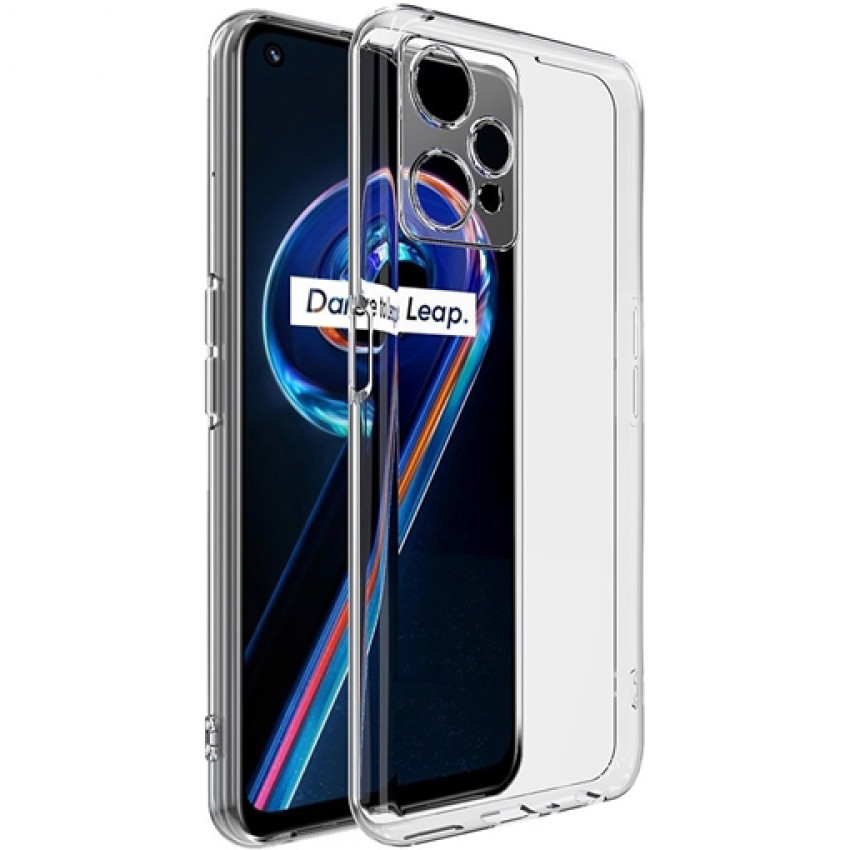 Θήκη Πλάτης Σιλικόνης Απλή για Realme 9 Pro 5G - Χρώμα: Διάφανο