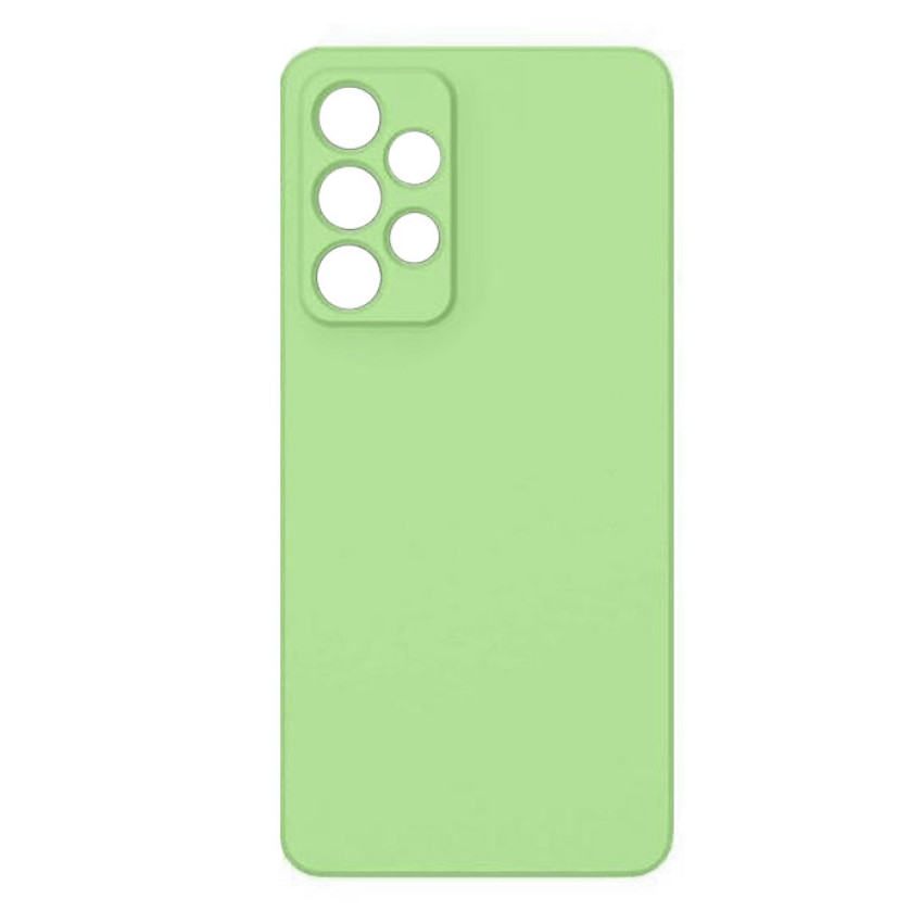 Θήκη Πλάτης Σιλικόνης Soft για Samsung Galaxy A53 - Χρώμα: Απαλό Πράσινο