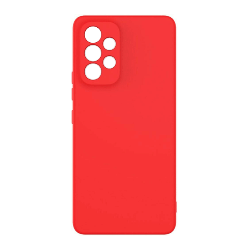 Θήκη Πλάτης Σιλικόνης Soft για Realme 11 Pro / 11 Pro + - Χρώμα: Κόκκινο
