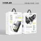YESPLUS YS-929 Μίνι PowerBank Γρήγορης Φόρτισης με Θύρα USB-A & Καλώδιο Type-C & Lightning 5000mAh - Χρώμα: Μαύρο