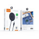 VIDVIE WLC1422 Ασύρματος Φορτιστής 15W (Qi Pad) & Καλώδιο USB-C - Χρώμα: Σκούρο Γκρι