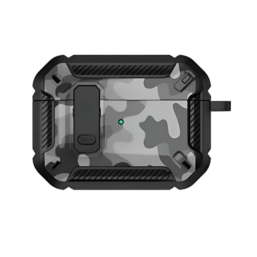 COTECi AP-63 Mecha2 Προστατευτική Θήκη Ακουστικά για Apple AirPods 3 - Χρώμα: Γκρι - Camouflage Γκρι