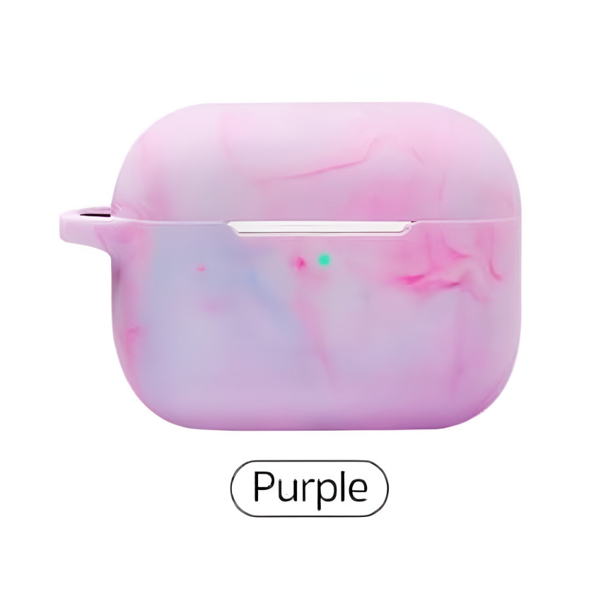 COTECi AP-71 Glitzy Series Προστατευτική Θήκη Ακουστικά για Apple AirPods Pro 1/2 - Χρώμα: Μωβ