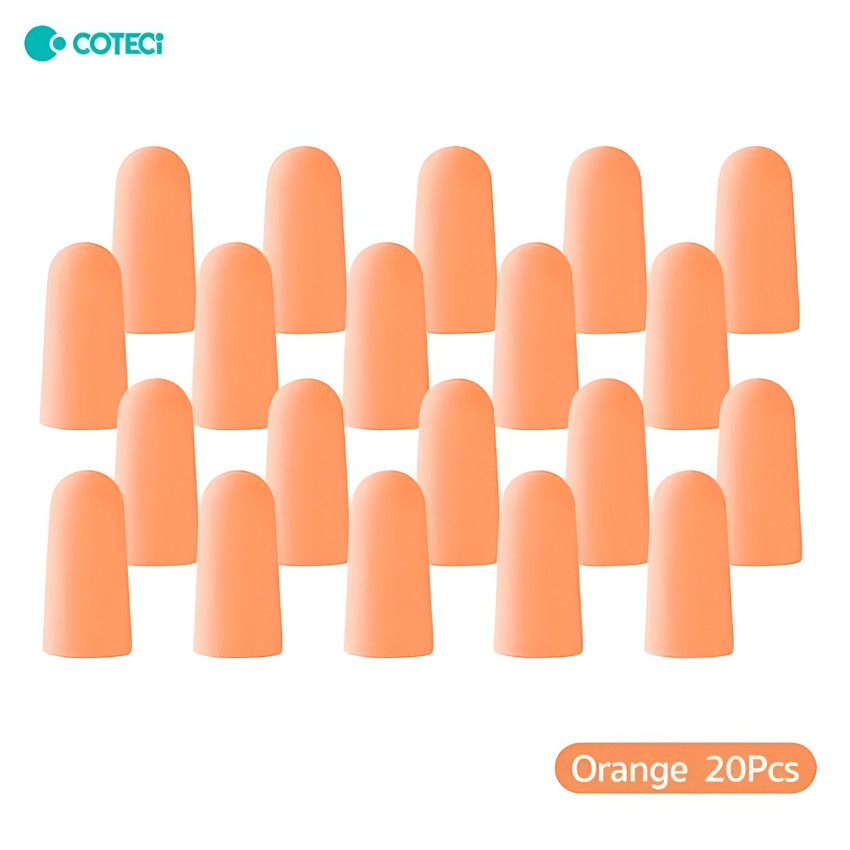 COTECi Ωτοασπίδες Noise-Canceling Earplugs (86019) 20pcs - Χρώμα: Πορτοκαλί