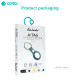 COTECi 86001-DG PU Θήκη Μπρελόκ για AirTag - Χρώμα: Καφέ
