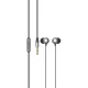 TUQIN QI27 Handsfree Ακουστικά με Βύσμα 3.5mm Jack με το Κουμπί Απάντησης Κλήσης - Χρώμα: Μαύρο