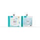 TUQIN QW22 Ασύρματα Bluetooth Ακουστικά TWS V5.4 με Θήκη Φόρτισης - Χρώμα: Λευκό
