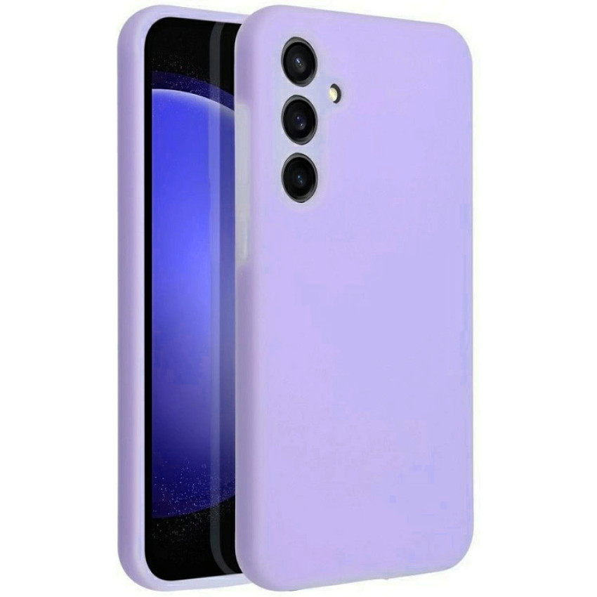 Θήκη Πλάτης Σιλικόνης Soft για Galaxy A56 - Χρώμα: Λιλά