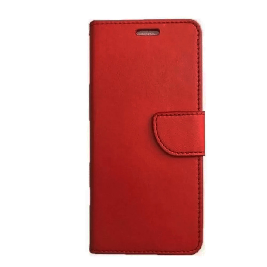 Θήκη Βιβλίο με Κλίπ για Xiaomi Redmi Note 14 Pro 5G - Χρώμα: Σκούρο Κόκκινο