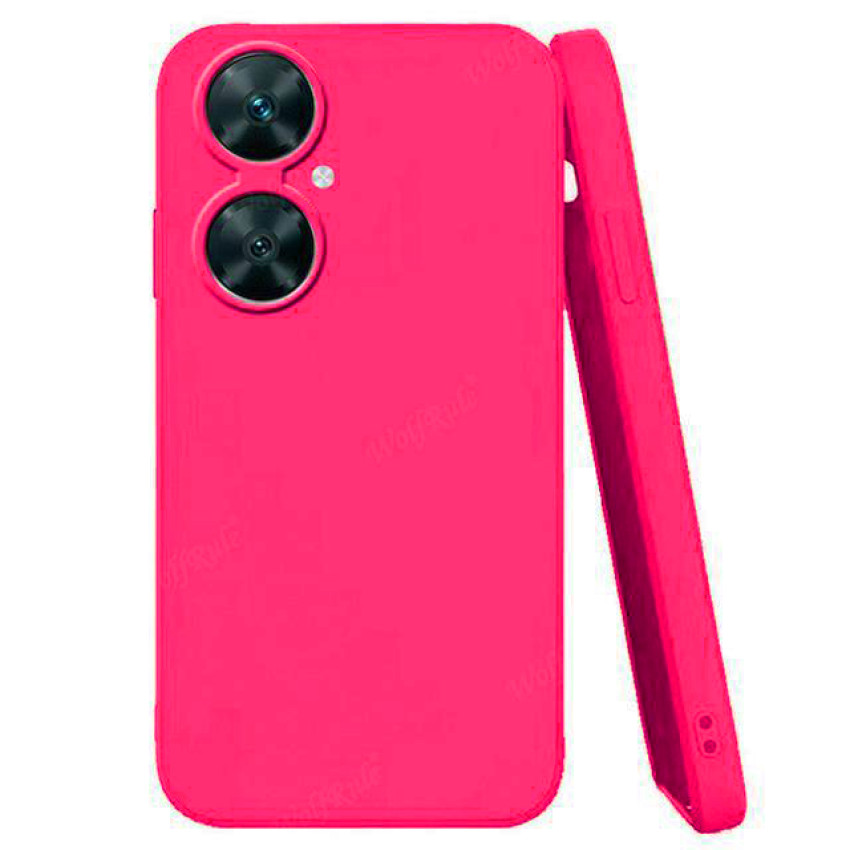 Θήκη Πλάτης Σιλικόνης Soft για Huawei Nova 11i - Χρώμα: Φούξια