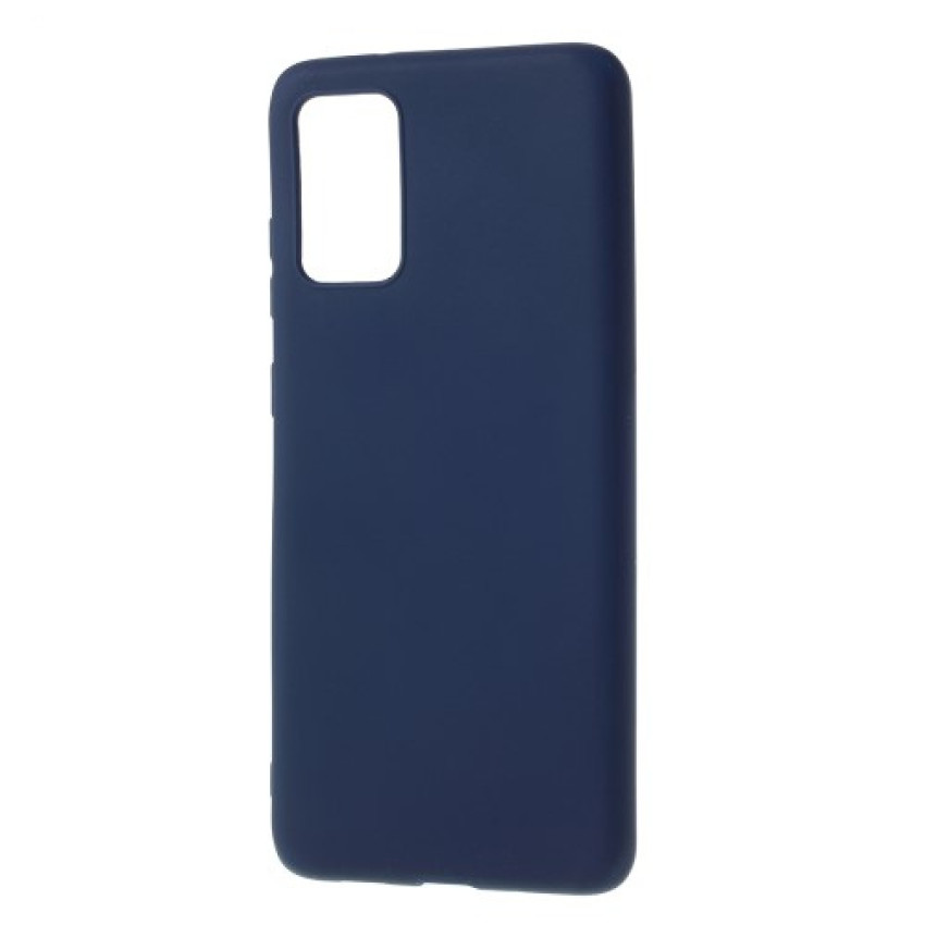 Θήκη Πλάτης Σιλικόνης Soft για Samsung Galaxy S20 Plus - Χρώμα: Σκούρο Μπλέ