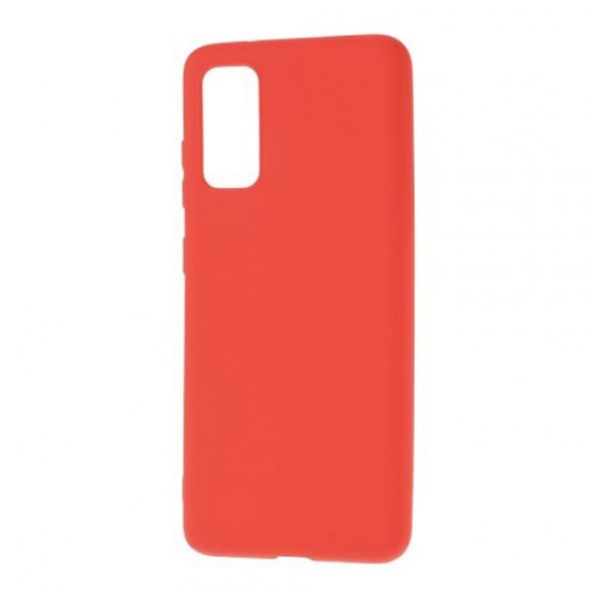 Θήκη Πλάτης Σιλικόνης Soft για Samsung Galaxy S20 - Χρώμα: Κοραλί