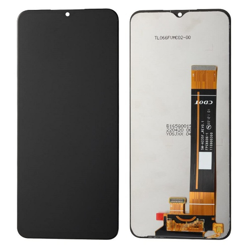 Incell Οθόνη LCD με Μηχανισμό Αφής Assembly και Πλαίσιο για Samsung Galaxy A23 5G A236B - Χρώμα: Μαύρο