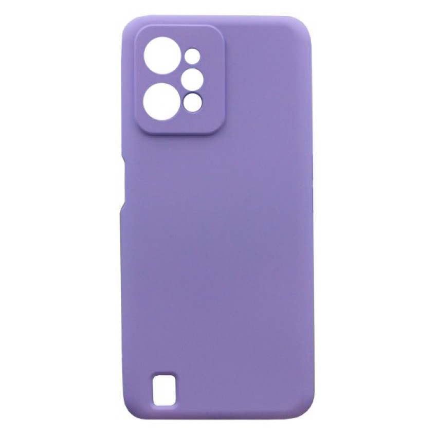 Θήκη Πλάτης Σιλικόνης Soft για Realme C31 - Χρώμα: Λιλά