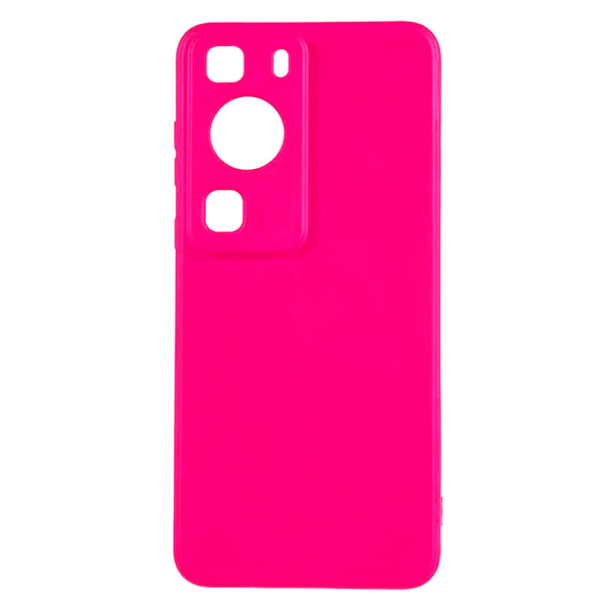 Θήκη Πλάτης Σιλικόνης Soft για Huawei P60 Pro - Χρώμα: Φούξια
