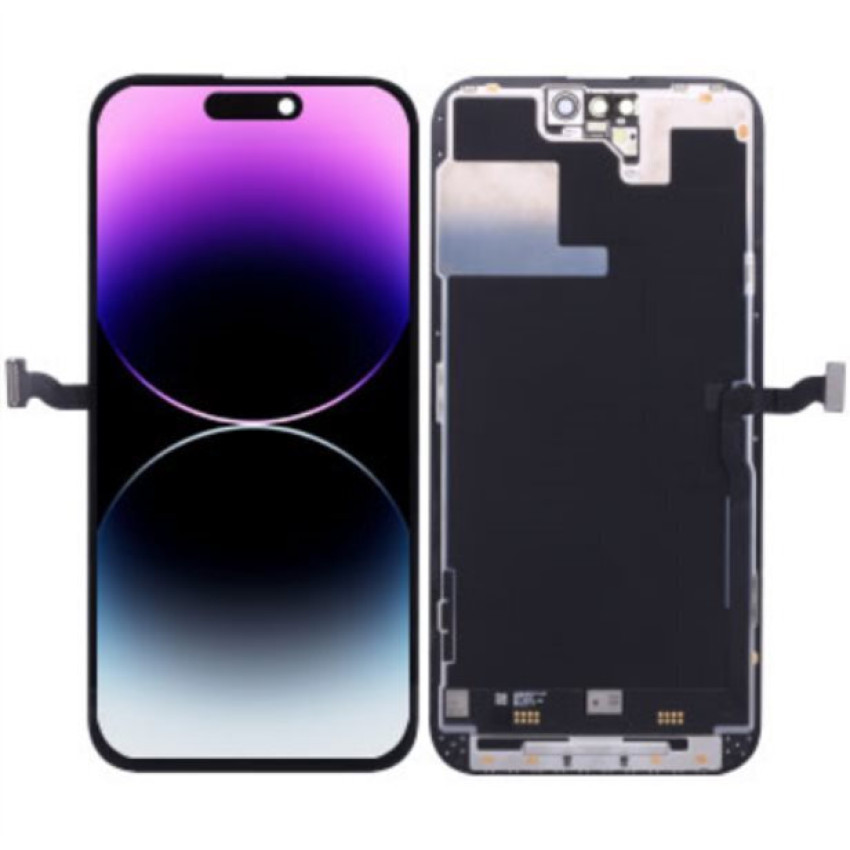 ZY Incell Οθόνη LCD με Μηχανισμό Αφής για Apple iPhone 14 Plus - Χρώμα: Μαύρο