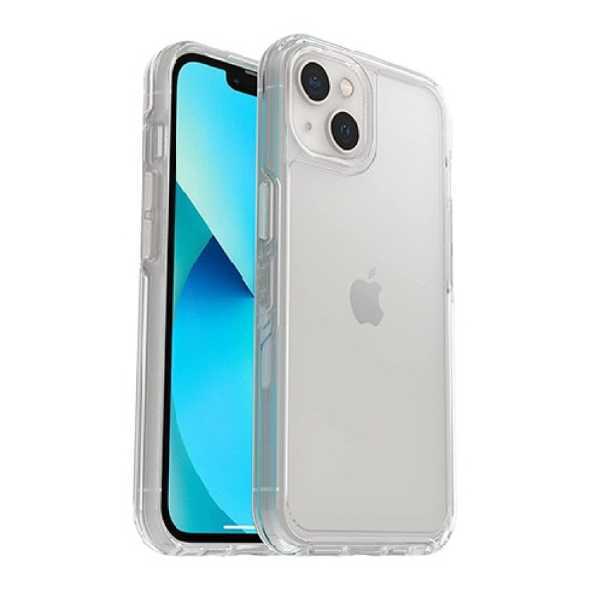 Θήκη Πλάτης Σιλικόνης Απλή για Apple iPhone 13 - Χρώμα: Διάφανο