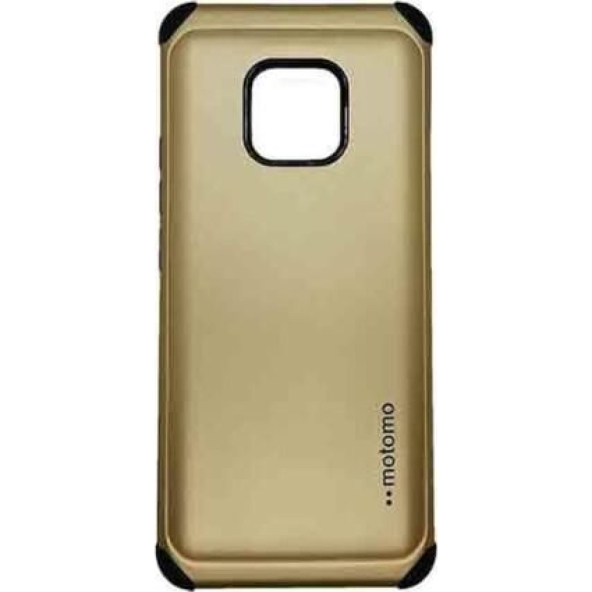 Σκληρή Θήκη Πλάτης Motomo για Xiaomi Redmi Note 9S/Redmi Note 9 Pro - Χρώμα: Χρυσό