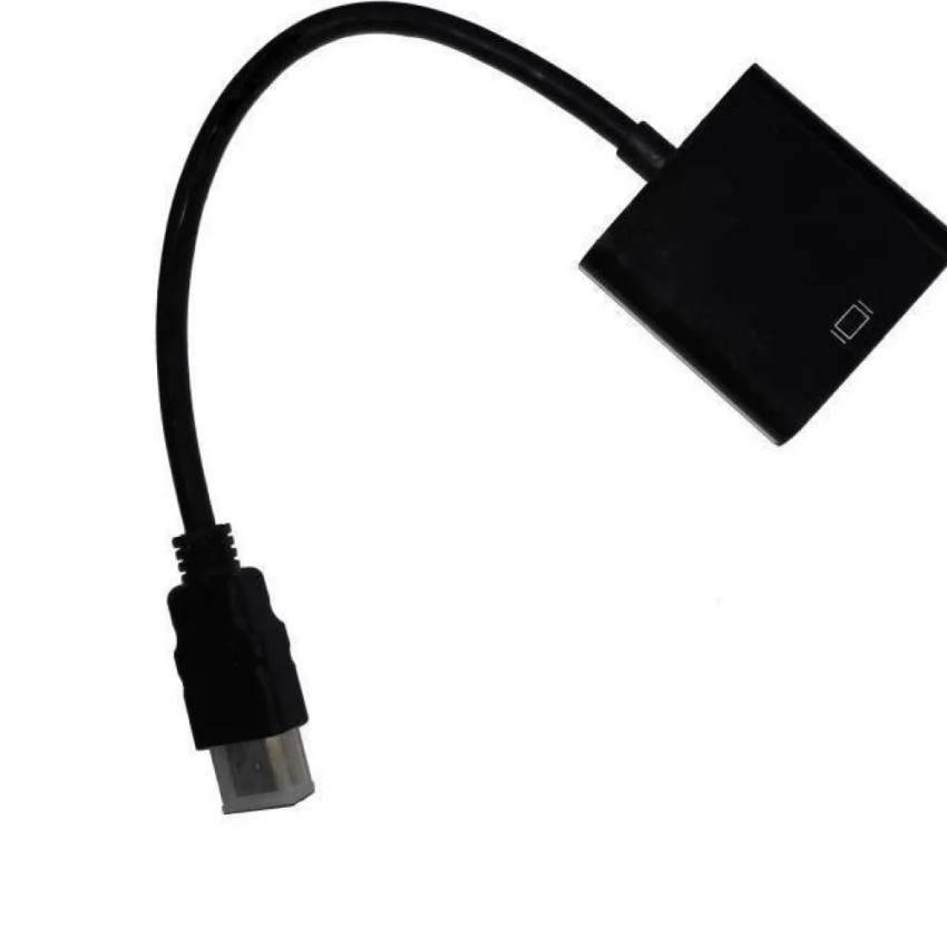Μετατροπέας HDMI Male σε VGA Female (NG-HDMI-VGA-02) - Χρώμα: Μαύρο