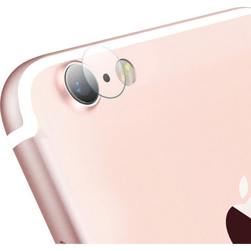 Full Glue Full Cover Full Glue Tζαμάκι Προστασίας Πίσω Κάμερας για Apple iPhone 7G / 8G - Χρώμα: Διάφανο