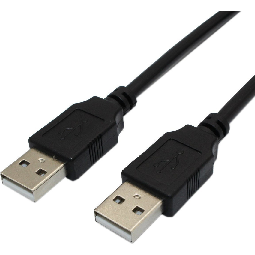 Καλώδιο USB 2.0 USB-A Male σε USB-A Male 1.5m - Χρώμα: Μαύρο