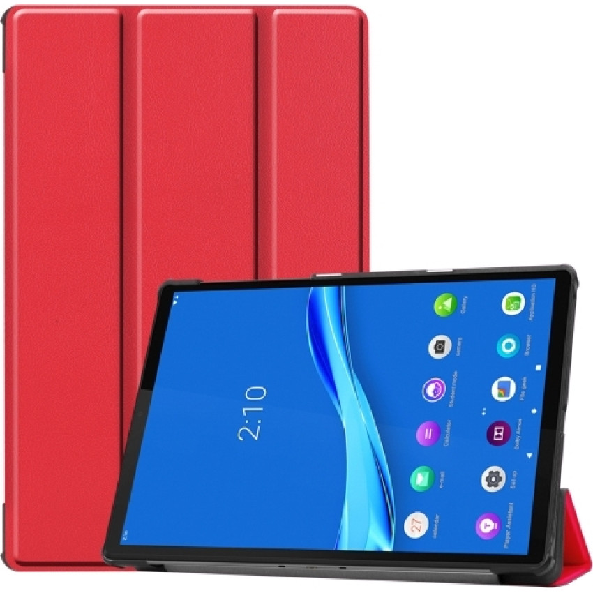 Θήκη Slim Smart Tri Fold για Lenovo Tab M10 Plus X606 10.3 - Χρώμα: Κόκκινο