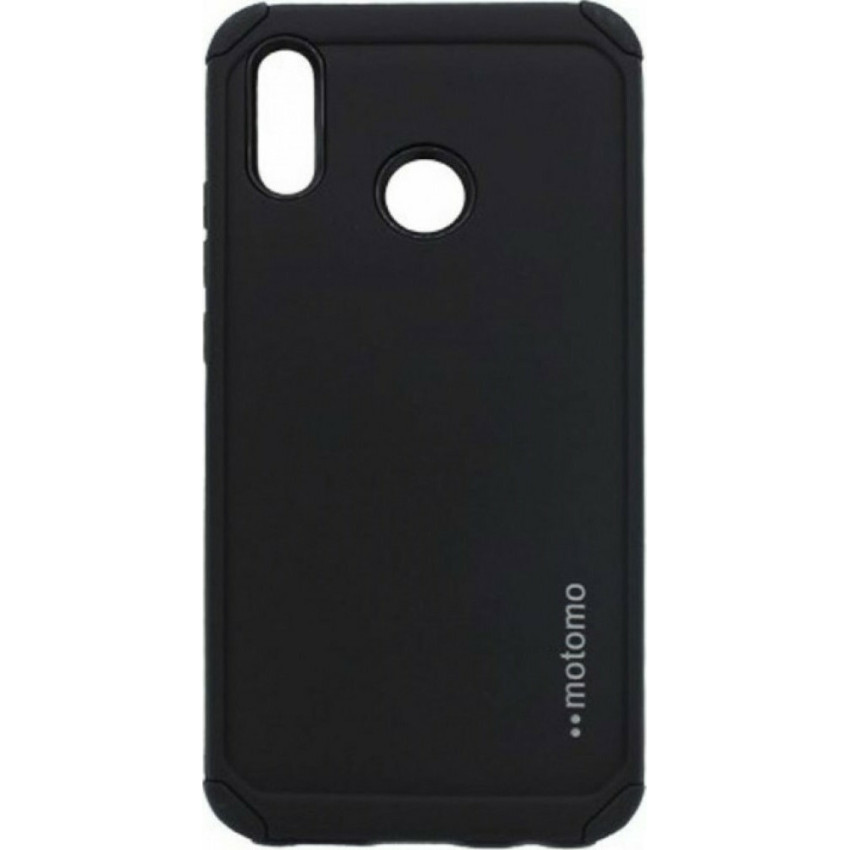 Σκληρή Θήκη Πλάτης Motomo για Samsung Galaxy A20S - Χρώμα: Μαύρο
