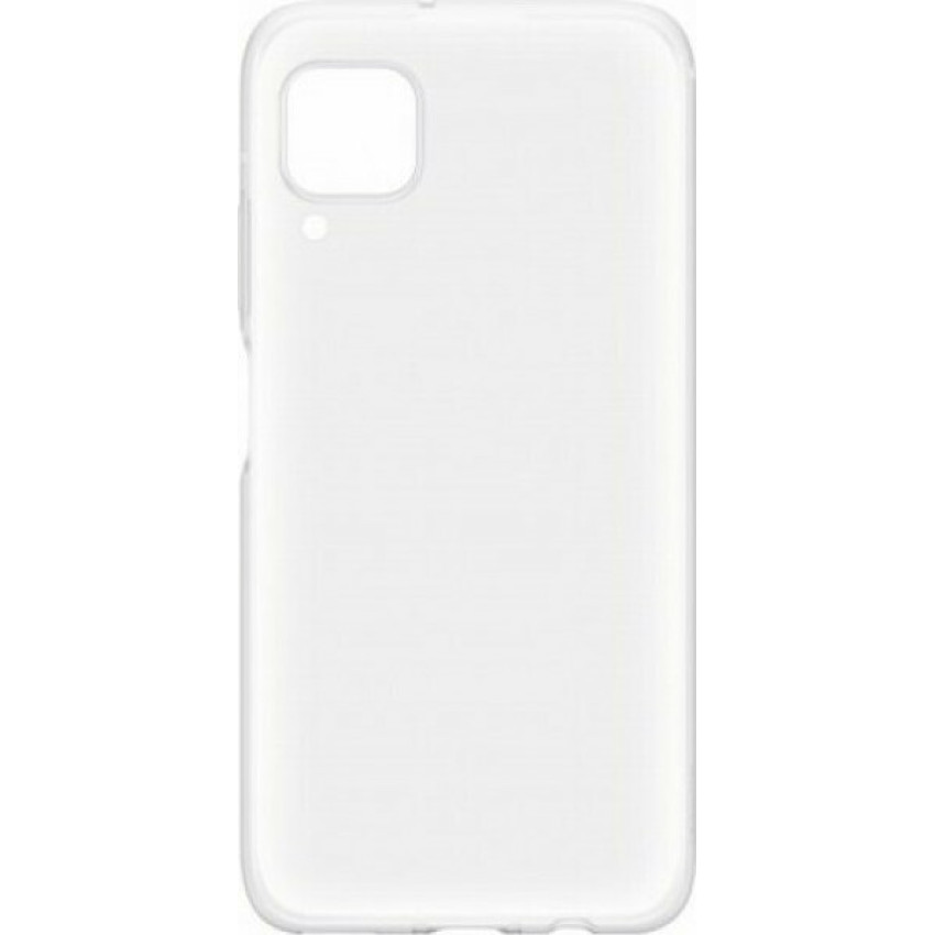 Θήκη Πλάτης Σιλικόνης Απλή για Huawei Y5P - Χρώμα: Διάφανο