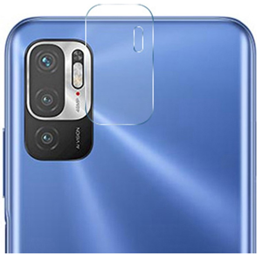 Full Glue Full Cover Full Glue Tζαμάκι Προστασίας Πίσω Κάμερας για Xiaomi Redmi Note 10 5G - Χρώμα: Διάφανο