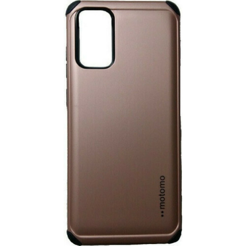 Σκληρή Θήκη Πλάτης Motomo για Samsung Galaxy A34 - Χρώμα: Ρόζ Χρυσό