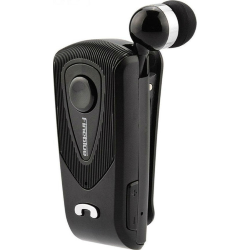 Fineblue F930 In-ear Bluetooth Handsfree Ακουστικό Πέτου - Χρώμα: Μαύρο