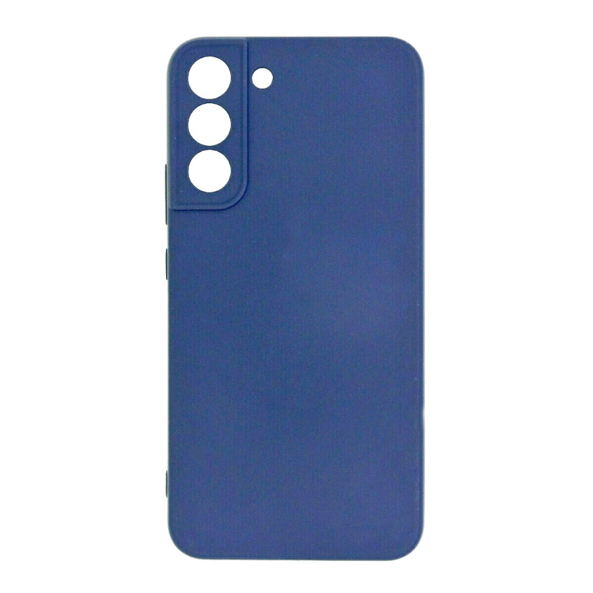 Θήκη Πλάτης Σιλικόνης Απλή για Samsung Galaxy S22 Plus - Χρώμα: Μπλέ
