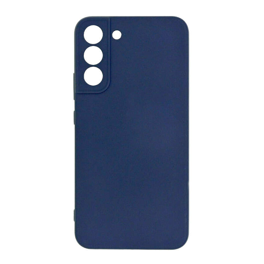 Θήκη Πλάτης Σιλικόνης Απλή για Samsung Galaxy S22 Plus - Χρώμα: Σκούρο Μπλέ