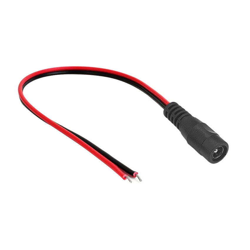 Καλώδιο Ρεύματος DC 21cm- Χρώμα: Μαύρο