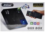 Andowl QG9 TV Box 4K UHD με WiFi USB 2.0 / USB 3.0 4GB RAM & 64GB Αποθηκευτικό Χώρο με Λειτουργικό Android 10.0