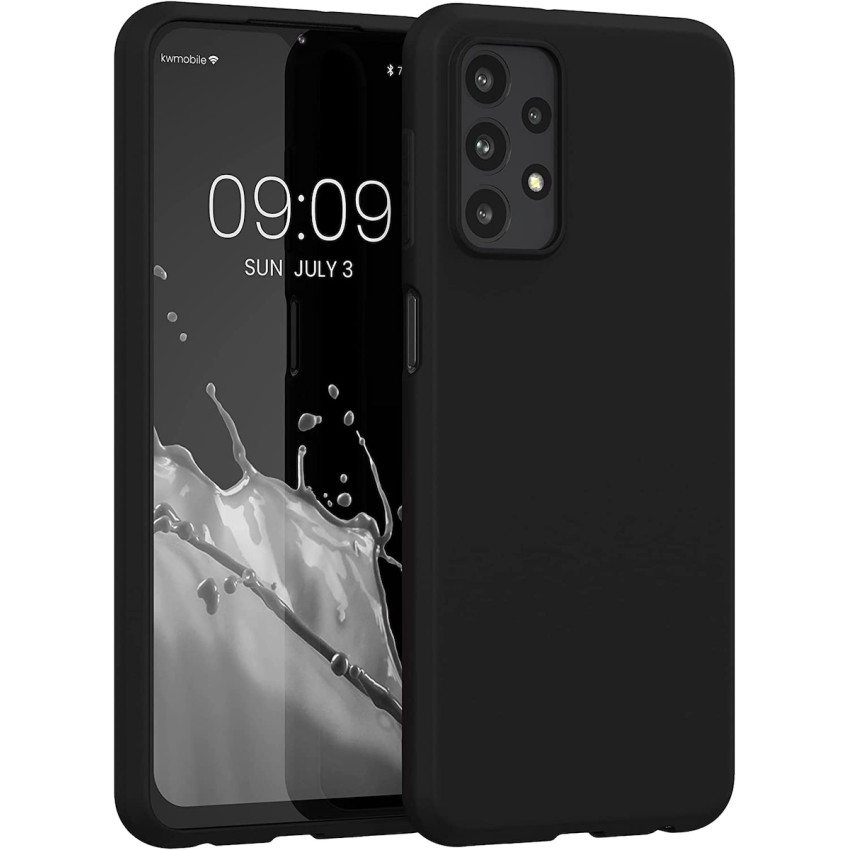 Θήκη Πλάτης Σιλικόνης Soft για Samsung Galaxy A23 - Χρώμα: Μαύρο